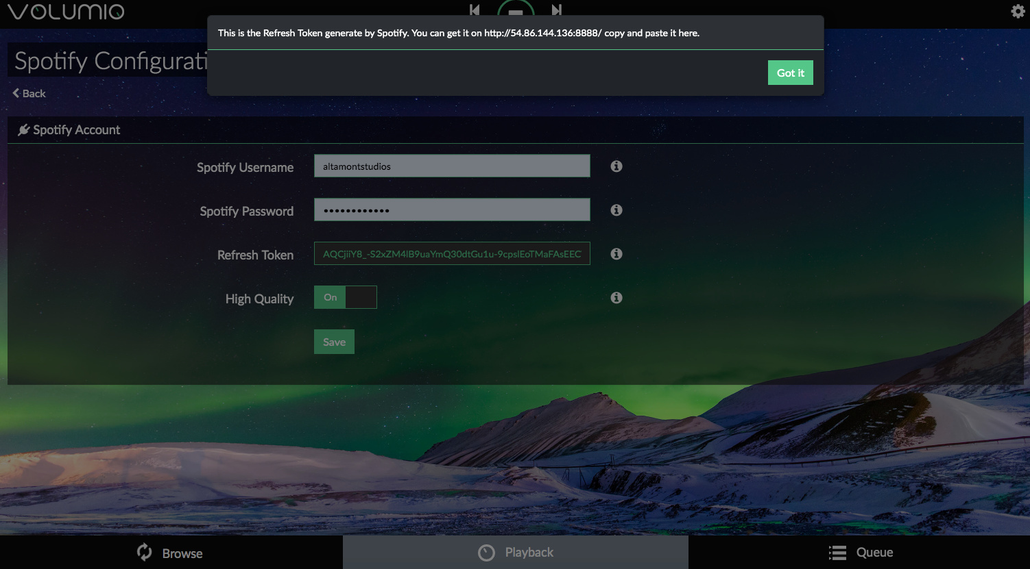 How To Get The Spotify Plugin Working Help And Support Volumio
